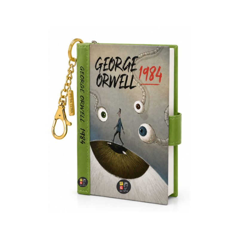 Book Charm - 1984 - Livro chaveiro: Book charm