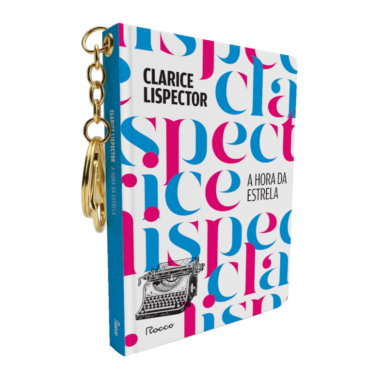 BOOK CHARM - A HORA DA ESTRELA: MINI LIVRO CHAVEIRO