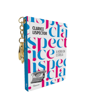 BOOK CHARM - A HORA DA ESTRELA: MINI LIVRO CHAVEIRO