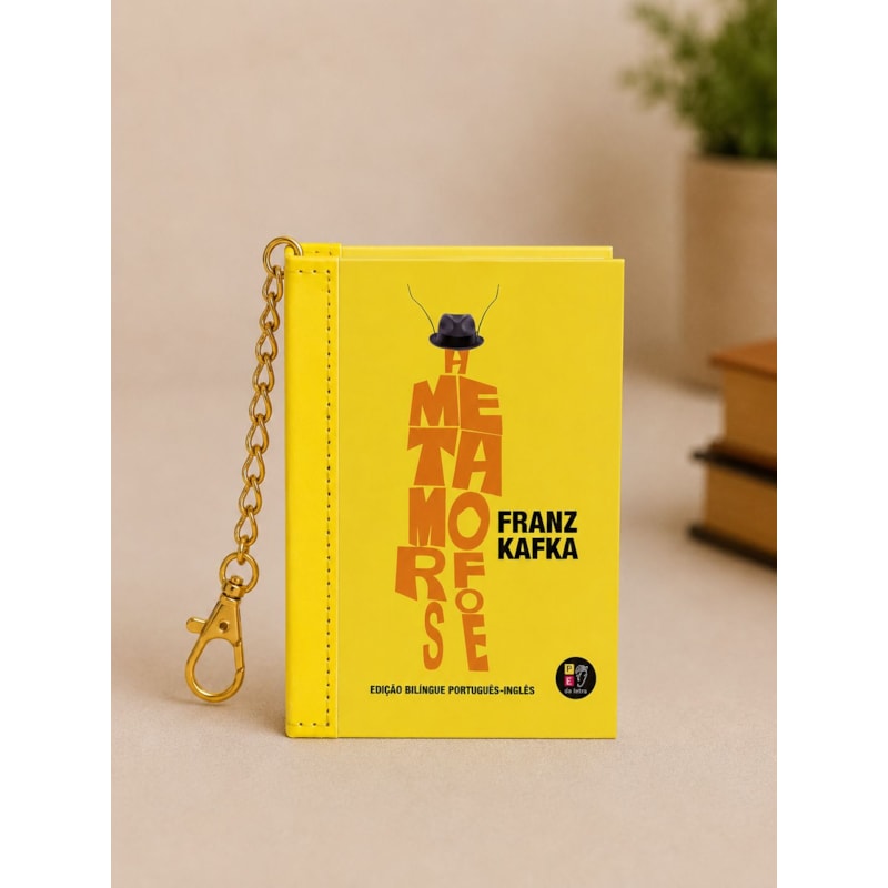 Book Charm - A Metamorfose - Livro chaveiro