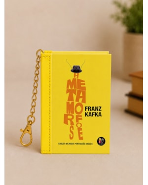 Book Charm - A Metamorfose - Livro chaveiro