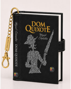 Book Charm - Dom quixote - Livro chaveiro: Coleção book charm