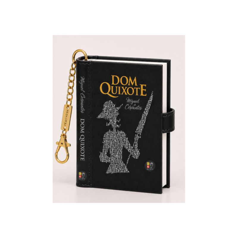 Book Charm - Dom quixote - Livro chaveiro: Coleção book charm