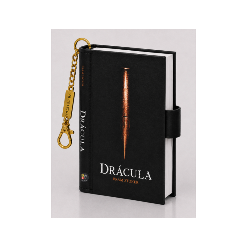 Book Charm - Drácula - Livro chaveiro: Book charm