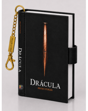 Book Charm - Drácula - Livro chaveiro: Book charm
