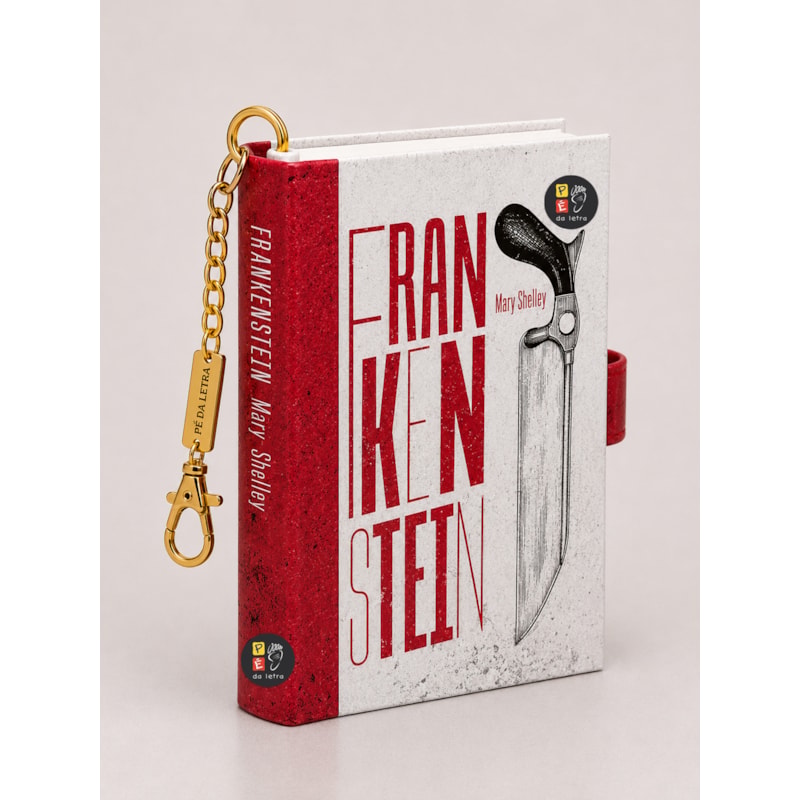 Book Charm - Frankenstein - Livro chaveiro: Book charm