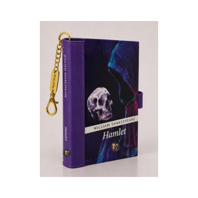 Book Charm - Hamlet - Livor chaveiro: Coleção book charm