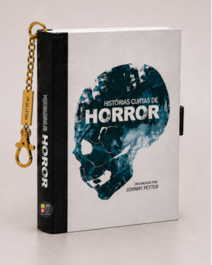Book Charm - Histórias curtas de horror - Livro chaveiro: Coleção book charm
