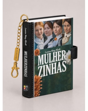 Book Charm - Mulherzinhas - Livro Chaveiro: Book Charm