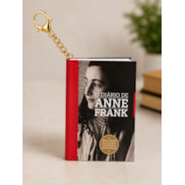Book Charm - O Diário de Anne Frank - Livro chaveiro