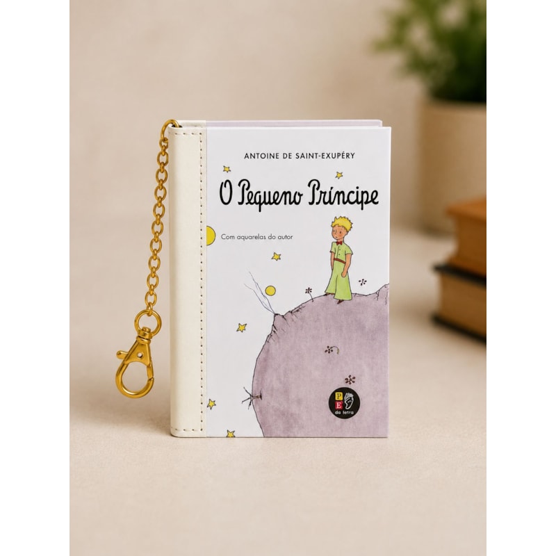 Book Charm - O Pequeno Príncipe - Livro chaveiro
