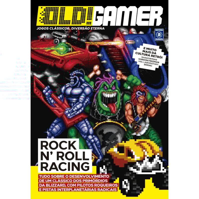 BOOKZINE OLD!GAMER - VOLUME 10: ROCK N ROLL RACING