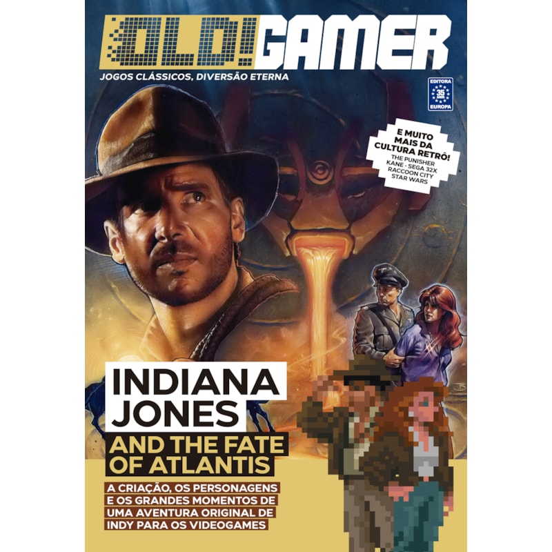 BOOKZINE OLD!GAMER - VOLUME 9: INDIANA JONES AND THE FATE OF ATLANTIS