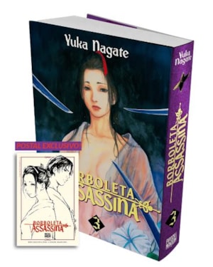 BORBOLETA ASSASSINA (MANGÁ - VOL. 3 DE 3 - COM POSTAL EXCLUSIVO)