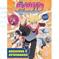 BORUTO - ADESIVOS E ATIVIDADES