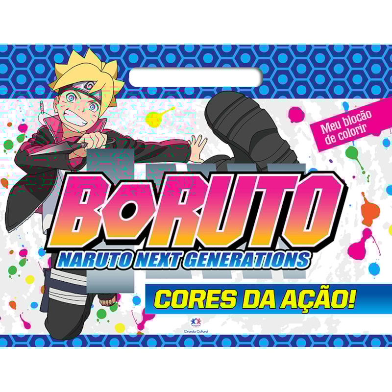 BORUTO - CORES DA AÇÃO