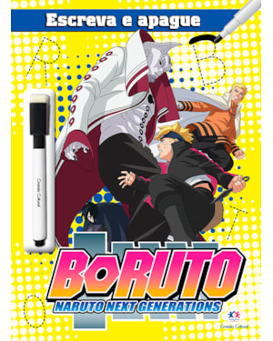 BORUTO - ESCREVA E APAGUE