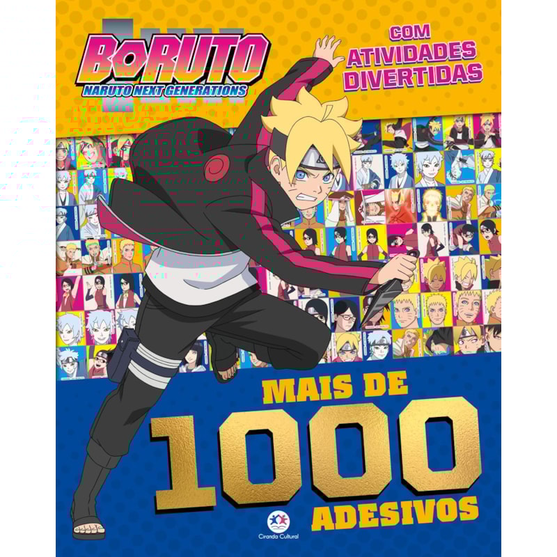 BORUTO - MAIS DE 1000 ADESIVOS