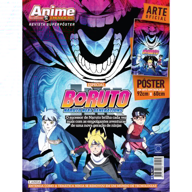 BORUTO - SUPERPÔSTER ANIME INVADERS