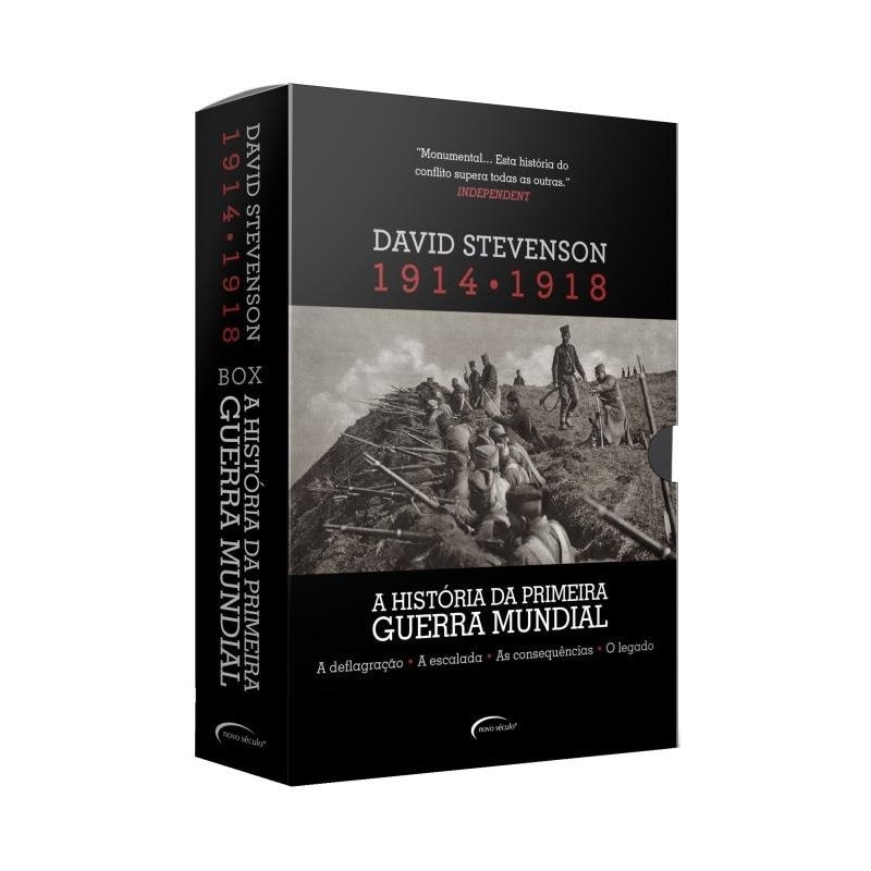 BOX 1914-1918 - A HISTÓRIA DA PRIMEIRA GUERRA MUNDIAL