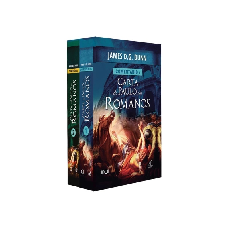 Box 2 volumes - Comentário de Romanos - James Dunn
