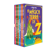 BOX - A MÁGICA TERRA DE OZ - VOL. I - COM SETE LIVROS E MARCADORES DE PÁGINAS