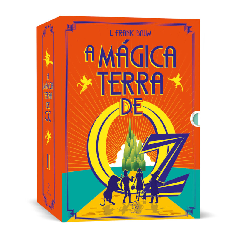 BOX - A MÁGICA TERRA DE OZ - VOL. II - COM SETE LIVROS