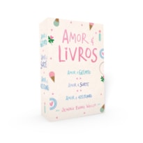 BOX AMOR & LIVROS: CAIXA COM OS 3 VOLUMES DA COLEÇÃO