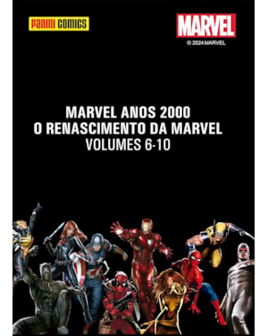 Box anos 2000: o renascimento da marvel vol 2: vol. 6 ao vol. 10