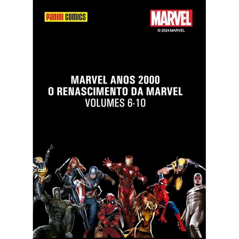 Box anos 2000: o renascimento da marvel vol 2: vol. 6 ao vol. 10