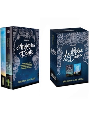BOX ARISTÓTELES E DANTE: ARISTÓTELES E DANTE DESCOBREM OS SEGREDOS DO UNIVERSO E ARISTÓTELES E DANTE MERGULHAM NAS ÁGUAS DO MUNDO