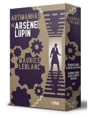 BOX ARSÈNE LUPIN - ARTIMANHAS - + PÔSTER - MARCADOR E SUPLEMENTO DE LEITURA