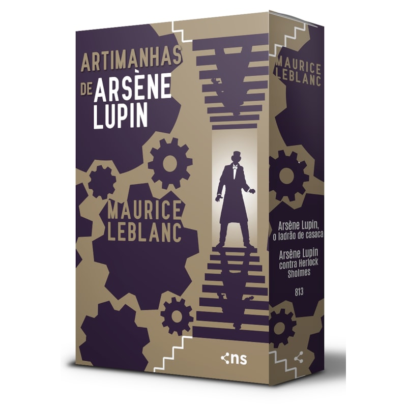 BOX ARSÈNE LUPIN - ARTIMANHAS - + PÔSTER - MARCADOR E SUPLEMENTO DE LEITURA