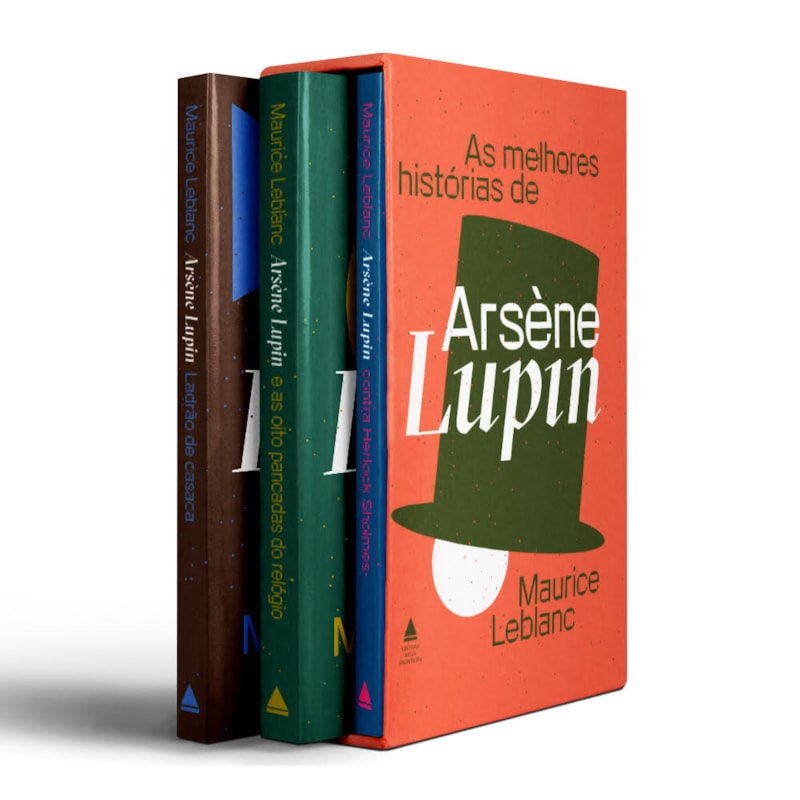 BOX AS MELHORES HISTÓRIAS DE ARSÈNE LUPIN: O LADRÃO DE CASACA QUE INSPIROU A SÉRIE DA NETFLIX!