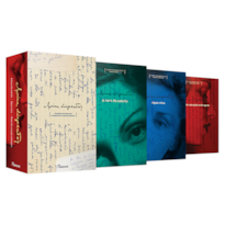 BOX CLARICE LISPECTOR - EDIÇÃO MANUSCRITOS E ENSAIOS: 3 LIVROS EM CAPA DURA