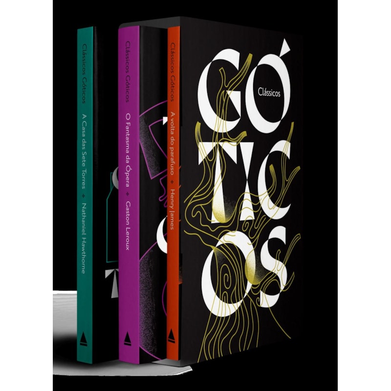 BOX CLÁSSICOS GÓTICOS: A VOLTA DO PARAFUSO, O FANTASMA DA ÓPERA, A CASA DAS SETE TORRES