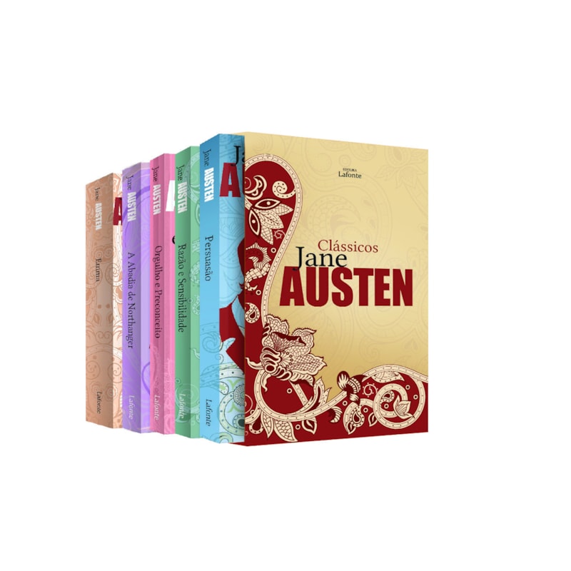 BOX CLÁSSICOS JANE AUSTEN - CAIXA 05 VOLUMES