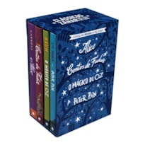 BOX CLÁSSICOS QUE BRILHAM NO ESCURO: ALICE, CONTOS DE FADAS, O MÁGICO DE OZ E PETER PAN