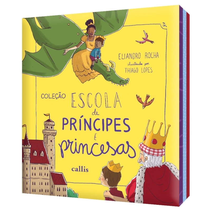 BOX - COLEÇÃO ESCOLA DE PRÍNCIPES E PRINCESAS