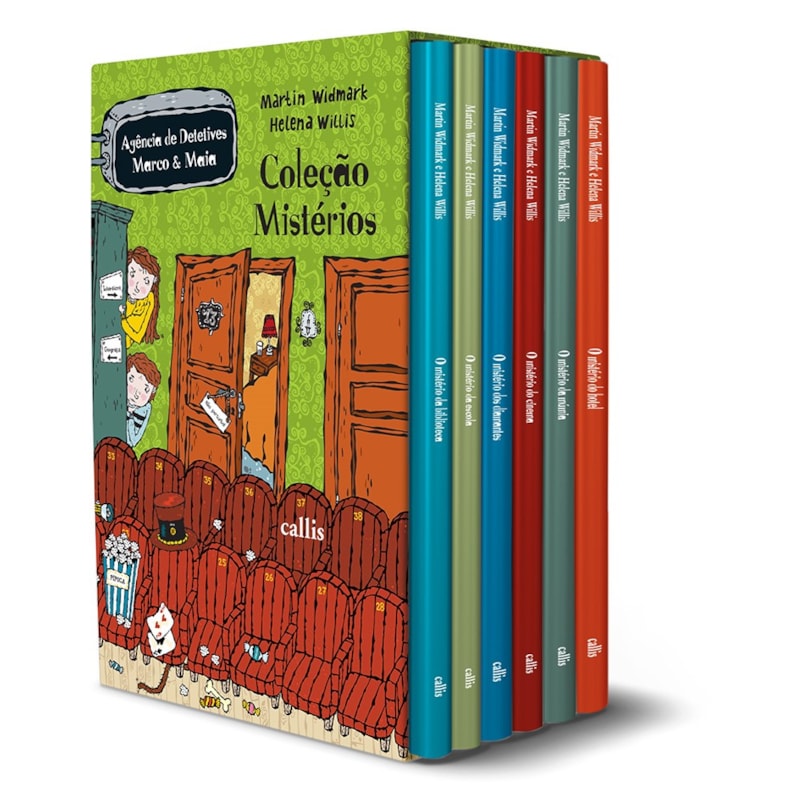 BOX - COLEÇÃO MISTÉRIO - AGÊNCIA DE DETETIVES MARCO & MAIA