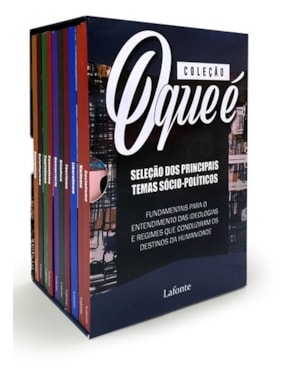 Box Coleção O Que É-10 Volumes