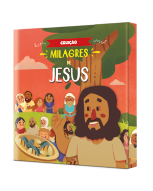Box com 4 livros | Série Milagres de Jesus: Ler os milagres de Jesus de uma forma linda