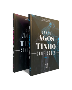 BOX CONFISSÕES DE SANTO AGOSTINHO - 2 VOLUMES