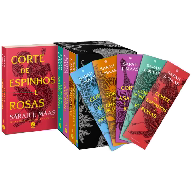 BOX CORTE DE ESPINHOS E ROSAS (NOVAS CAPAS) - ACOMPANHA MARCADORES