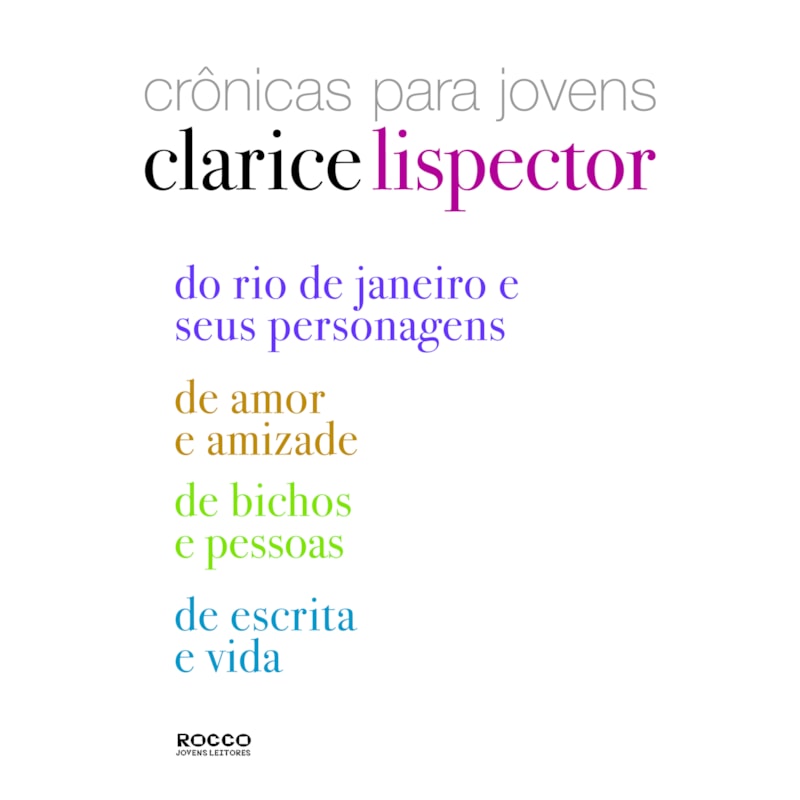 BOX CRÔNICAS PARA JOVENS CLARICE LISPECTOR