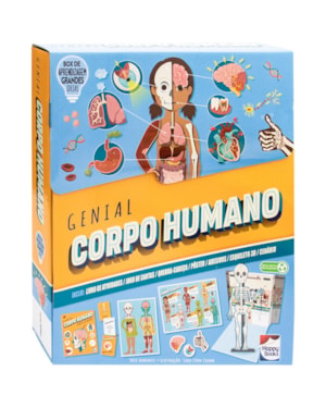 BOX DE APRENDIZAGEM - GRANDES IDEIAS: GENIAL CORPO HUMANO