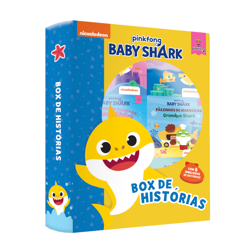 BOX DE HISTÓRIAS BABY SHARK