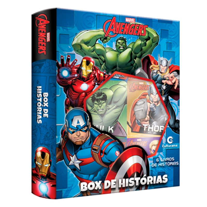 BOX DE HISTÓRIAS - VINGADORES