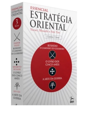BOX DE LIVROS - ESSENCIAL ESTRATÉGIA ORIENTAL (3 VOLUMES)