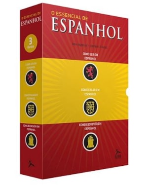 BOX DE LIVROS - O ESSENCIAL DE ESPANHOL (3 VOLUMES)